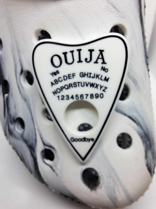 Ouija Planchette Resin Charm White