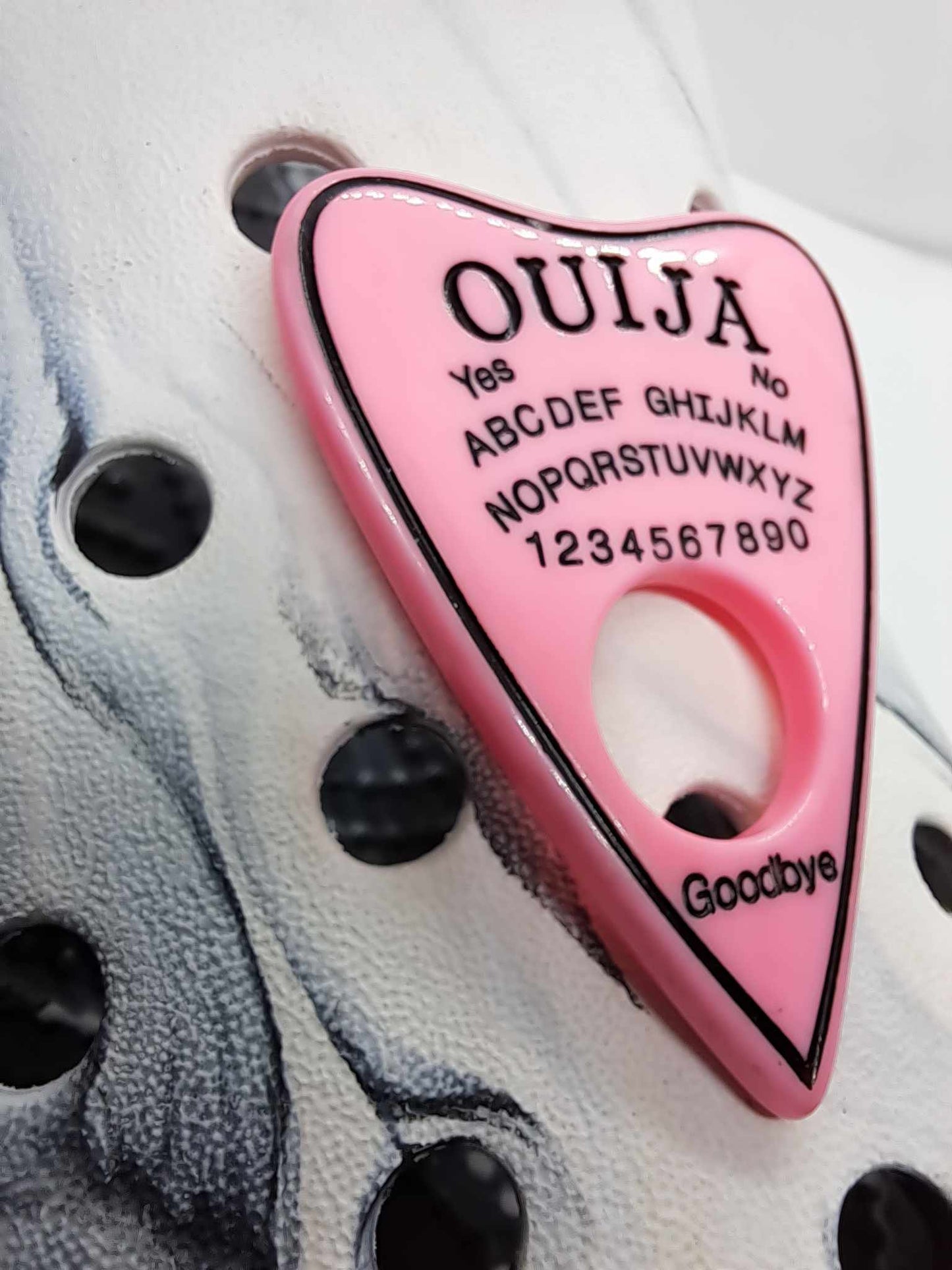 Ouija Planchette Resin Charm Pink