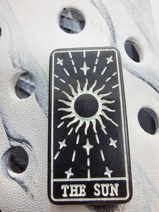 The Sun Resin Tarot Card Charm