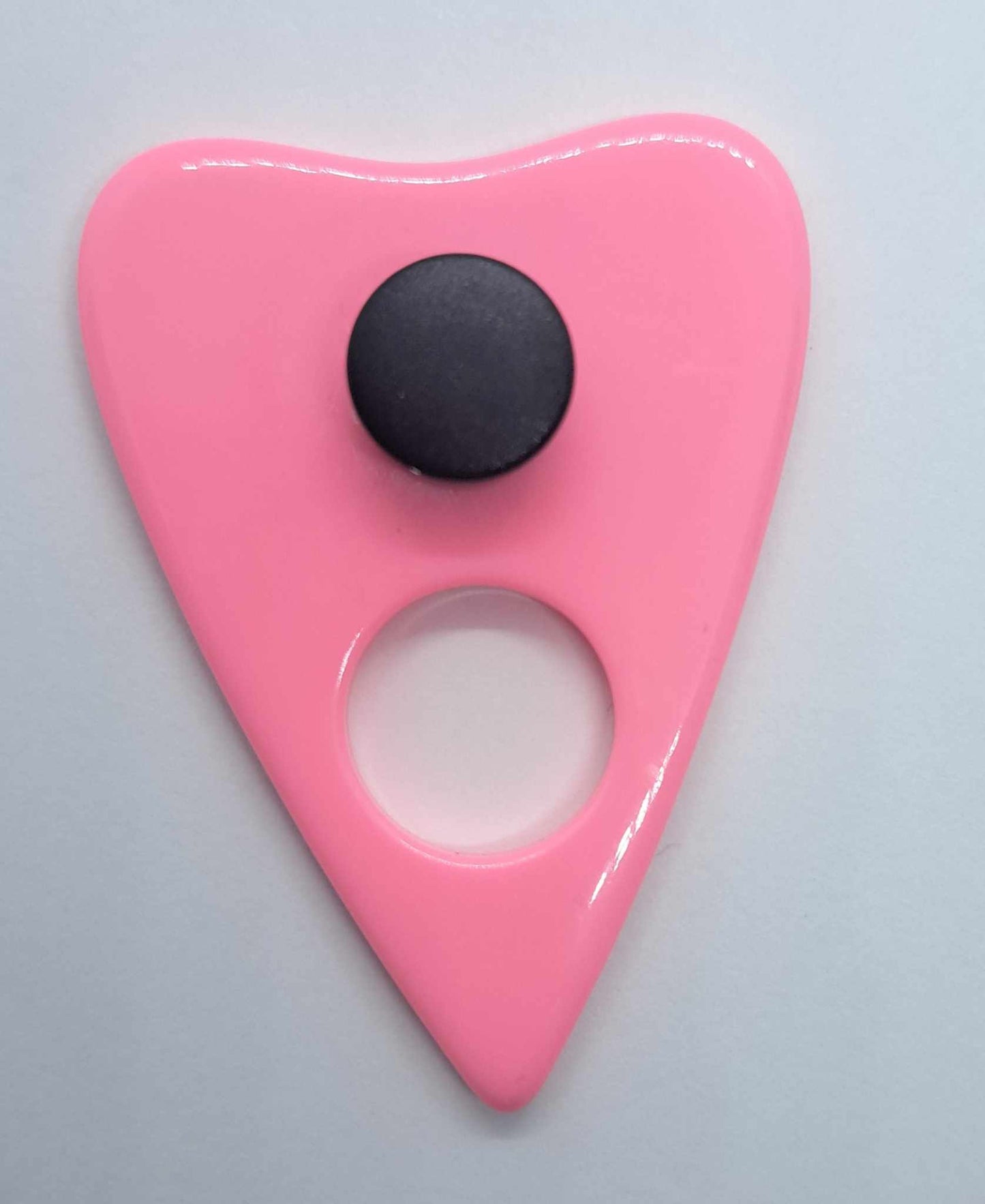 Ouija Planchette Resin Charm Pink