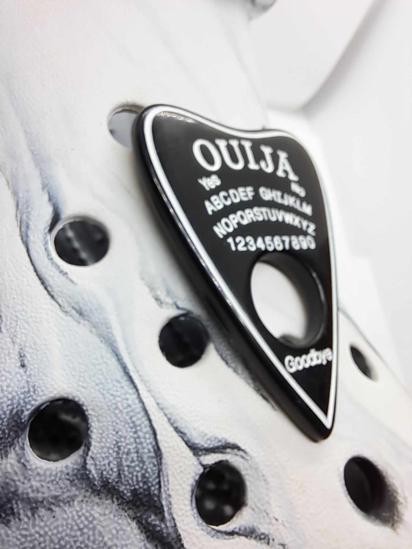 Ouija Planchette Resin Charm Black