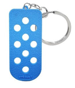 Light Blue Charm Keychain / Bag Tag